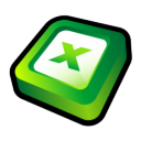Microsoft Office Excel Icon 128x128 png
